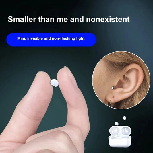 Invisible Earphones Mini Headphones Bluetooth TWS Wireless