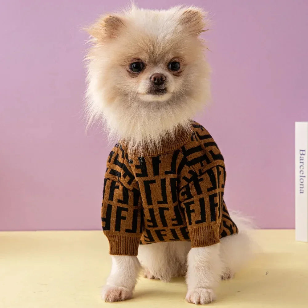 Warm Bulldog Autumn Winter Sweater Pet Puppy